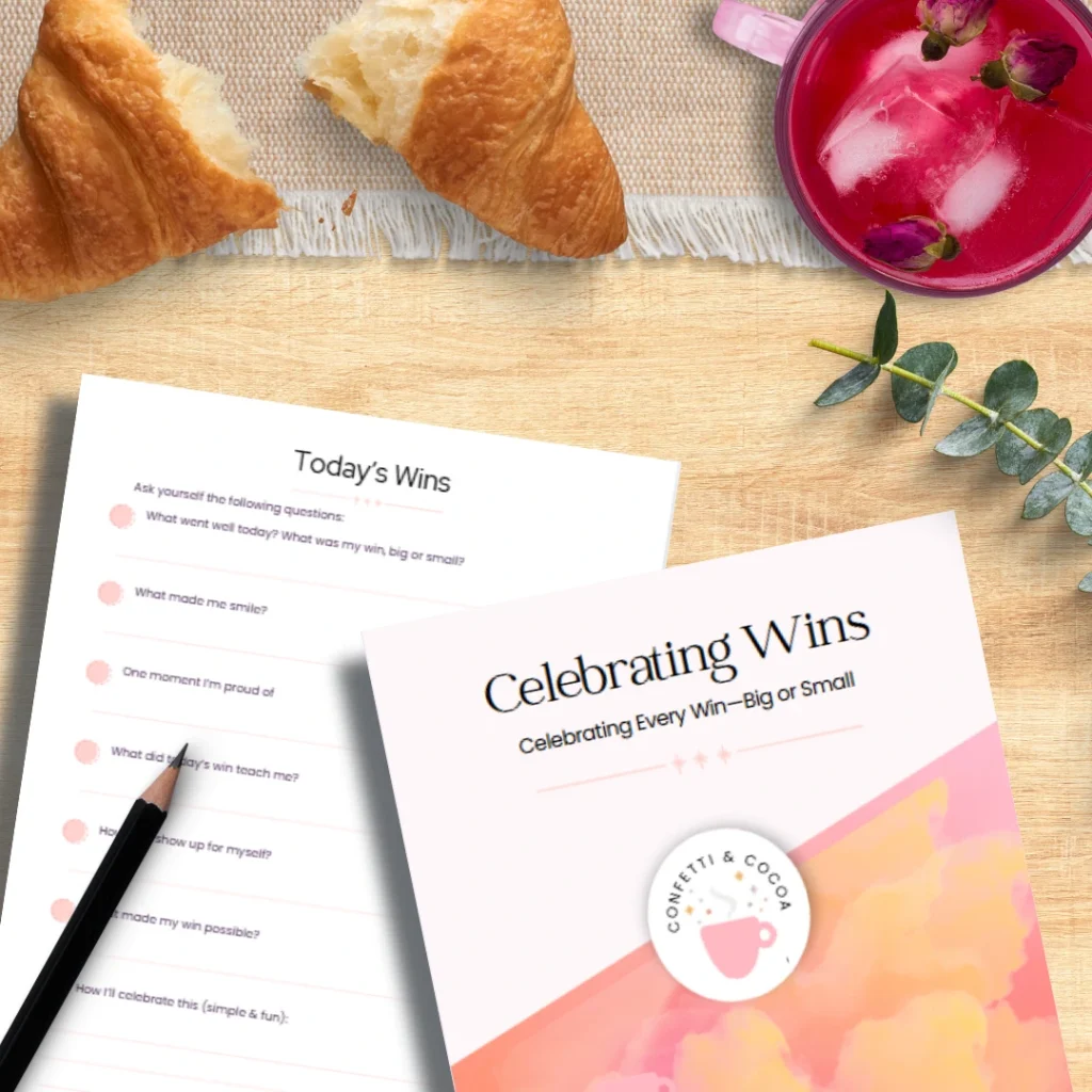free Celebrating Wins Workbook