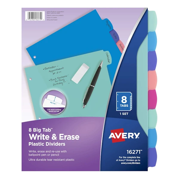 dividers for recipe binder