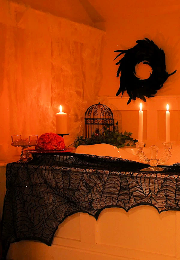 Frankenbath decorations