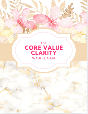 Core Value Clarity workbook cover