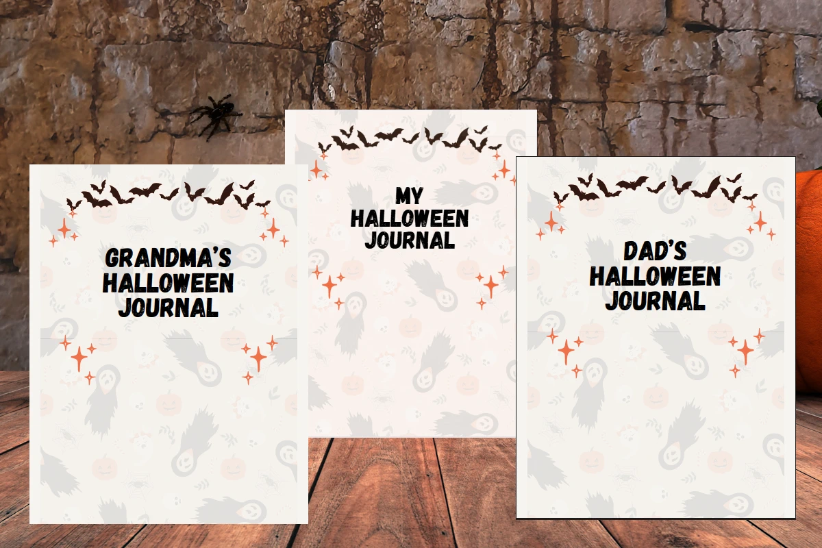 family halloween journals