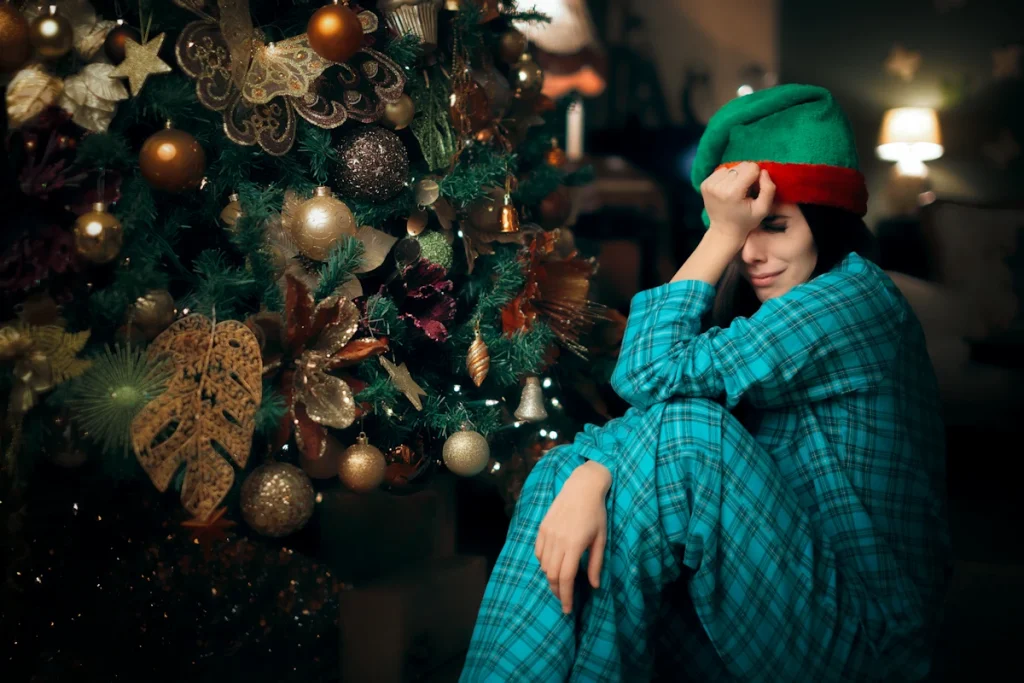how to deal with holiday stress at christmas
