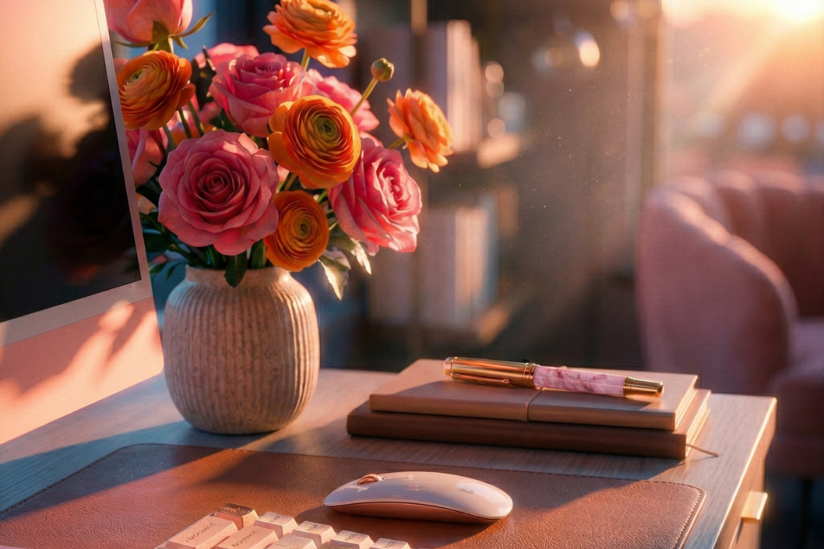 spring sunshine in window makes us want to spring clean